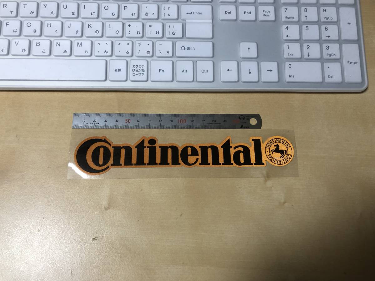 ステッカー コンチネンタル 200 x 40mm Sticker CONTINENTAL 所 世田谷ベース拍卖