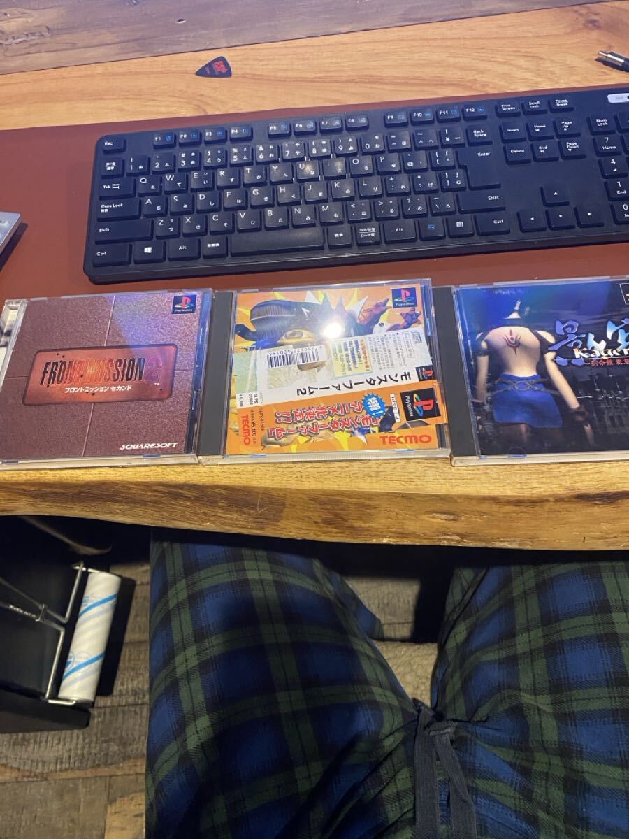 3枚SET play station sony FRONT MISSION 影牢 MONSTER FARM2拍卖