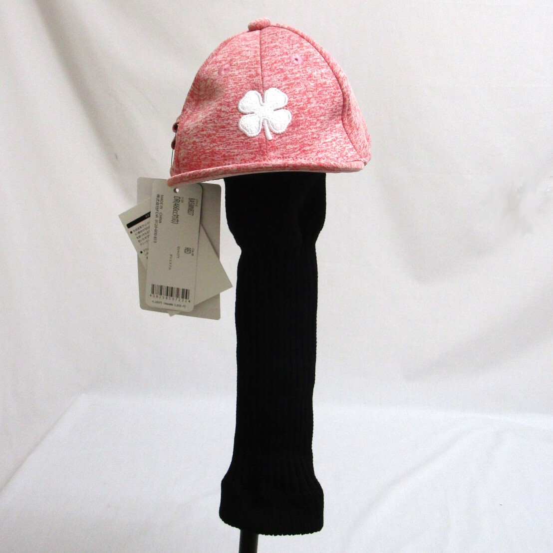 ブラッククローバー BA5MNB27 RED レッド キャップ型ヘッドカバー 定形外郵便送料無料 BLACK Clover ドライバー用 目立つ事間違いなし!拍卖