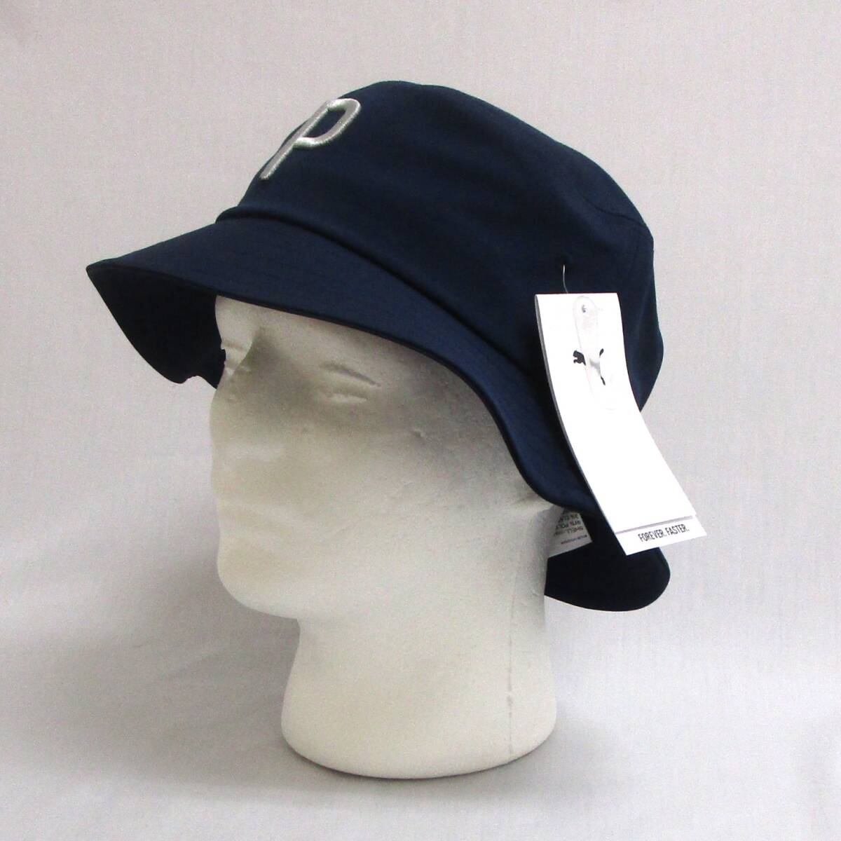 プーマ バケットハット 024732-03 ネイビー L/XL メンズ ゴルフ P★送料無料 PUMA Bucket Hat シンプル 普段使いにも拍卖