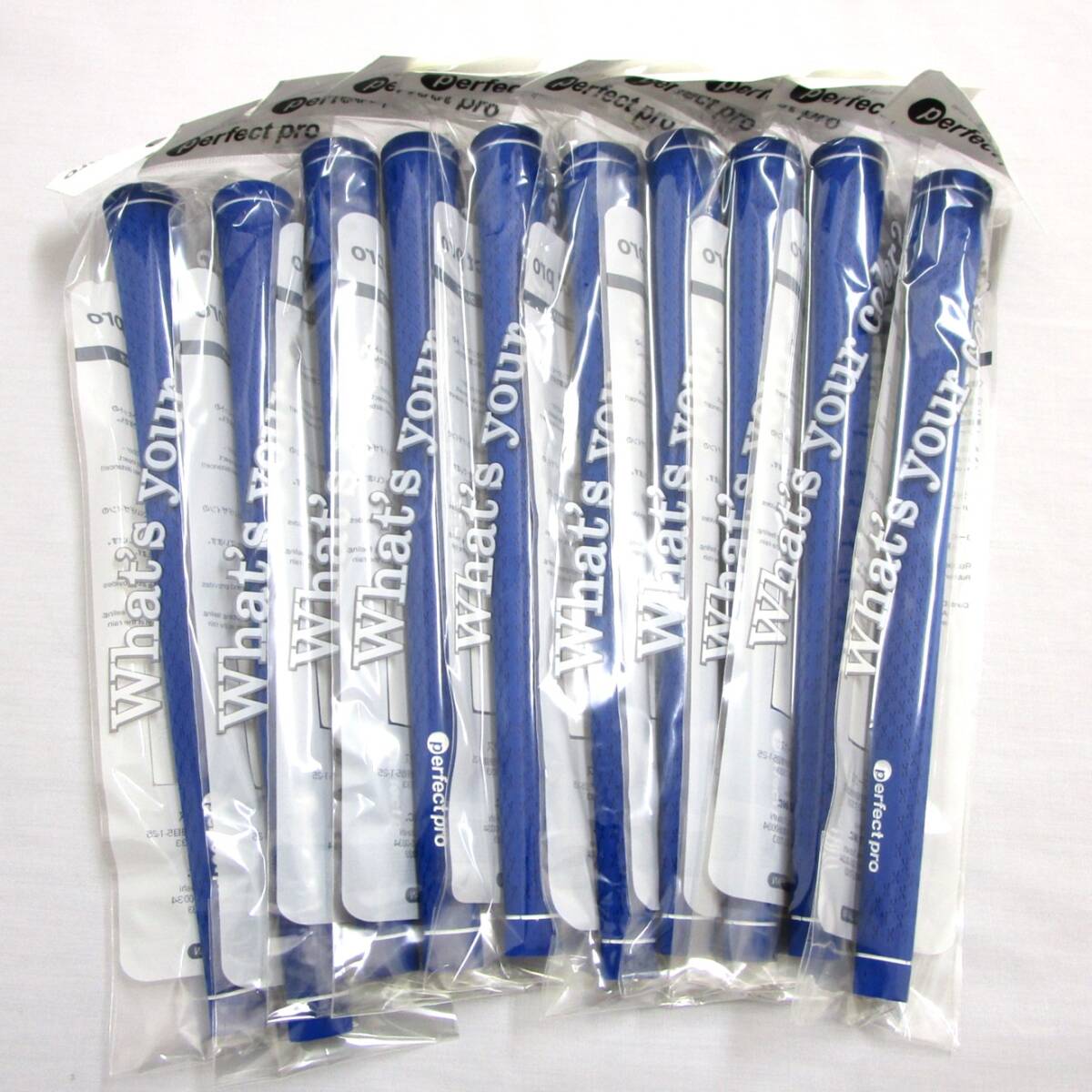 パーフェクトプロ X LINE RUBBER 60X ブルー 10本 バックラインあり perfect pro X ライン ラバー XLR-60X-BL ウッド・アイアン拍卖