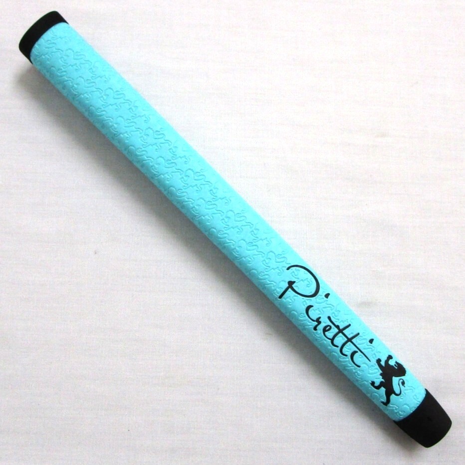 ピレッティ Colored Grip ターコイズブルー パターグリップ★送料無料 Piretti カラード グリップ ミッドサイズ Putter Grip 未使用・新品拍卖