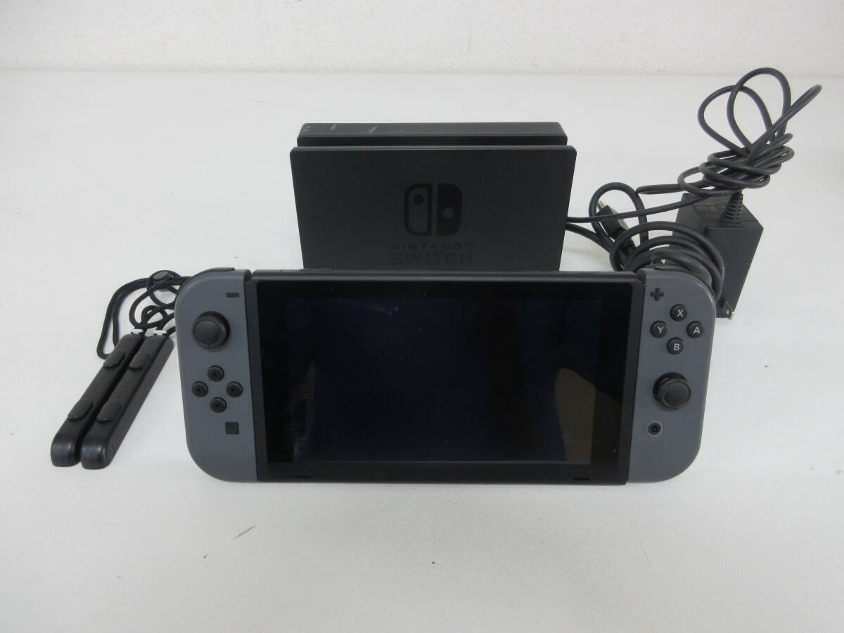 中古 ゲーム機 Nintendo ニンテンドー Switch スイッチ HAC-001 ※通電のみ確認済/U拍卖