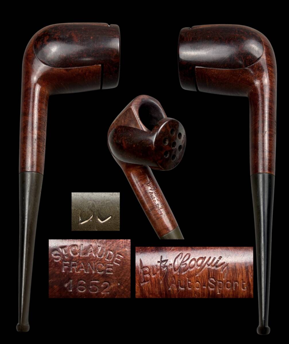 【偲】うぶ品 Butz-Choquin バッツ・ショカン Auto-Sport フランス製 時代物 古いパイプ ランド パイプ 喫煙具 t-277拍卖