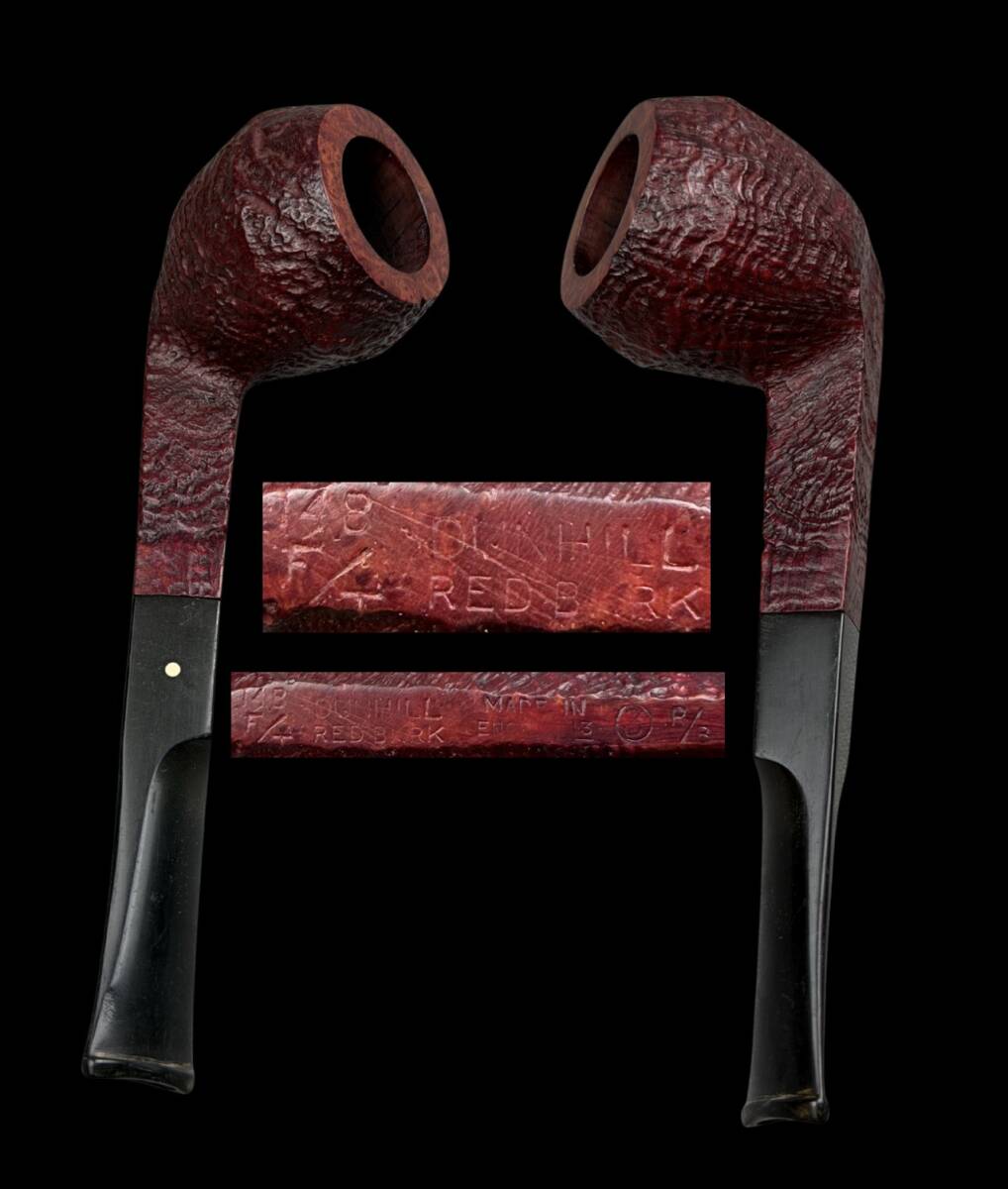 【偲】うぶ品 DUNHILL ダンヒル RED BARK イギリス製 時代物 古いパイプ ランド パイプ 喫煙具 t-278拍卖