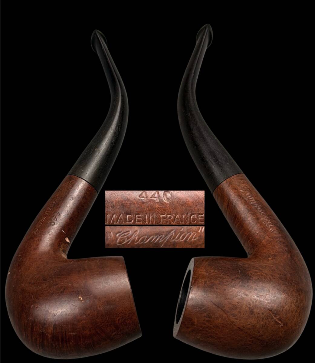 【偲】MADE IN FRANCE 440 古いパイプ タバコ 時代物 煙管 パイプ 喫煙具 t-298拍卖