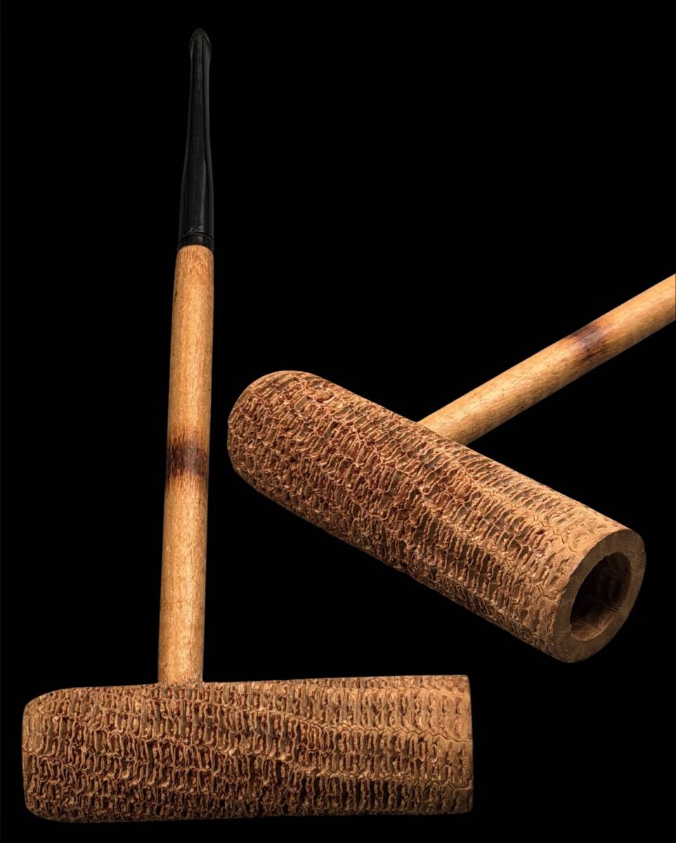 【偲】レア ユニーク アンティーク 時代物 タバコ 古いパイプ パイプ 喫煙具 t-324拍卖