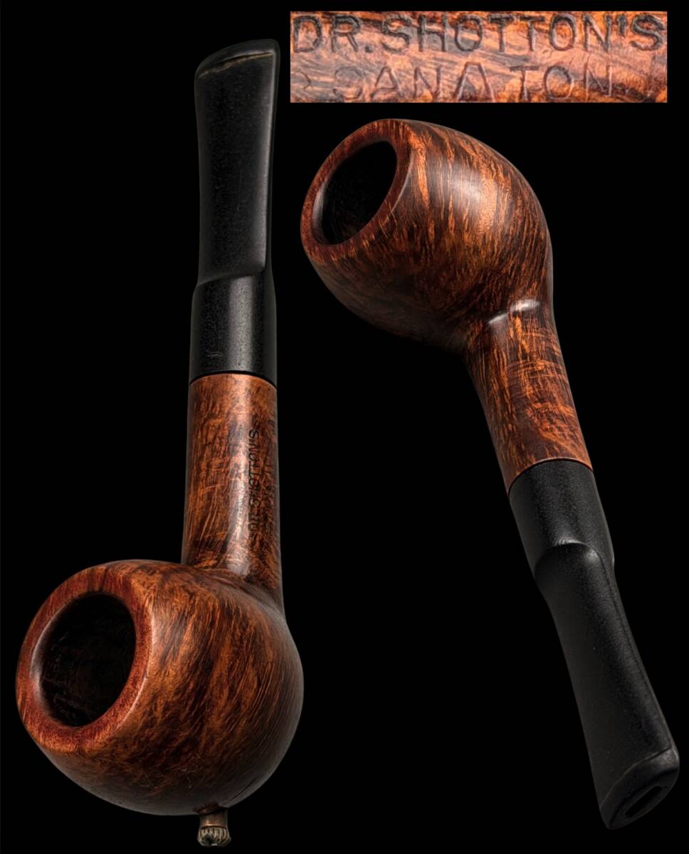 【偲】Dr.SHOTTON'S SANATON PIPE 時代物 古いパイプ パイプ 喫煙具 t-313拍卖