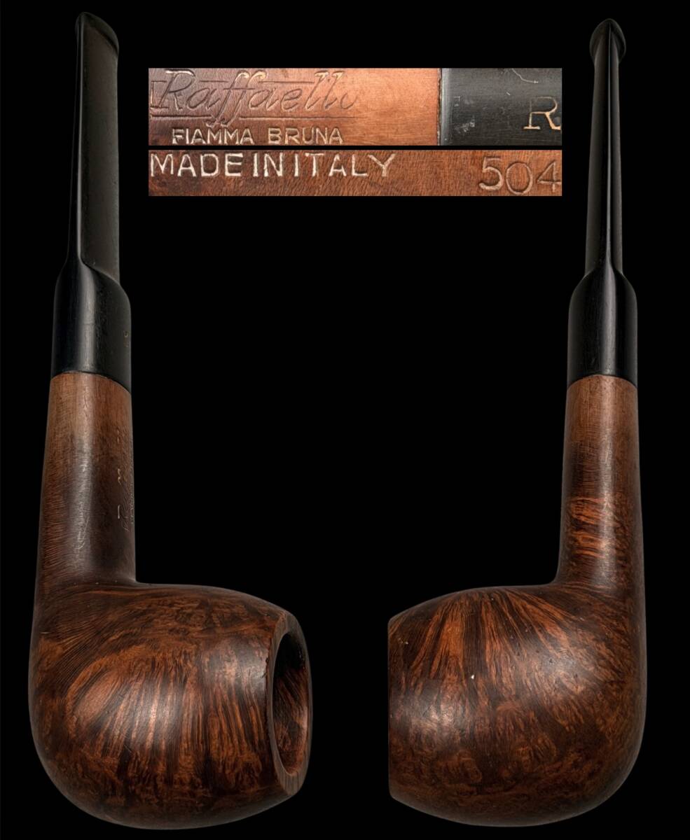 【偲】Raffaello ラファエロ FLAMMA BRUNA イタリア製 時代物 古いパイプ パイプ 喫煙具 t-316拍卖