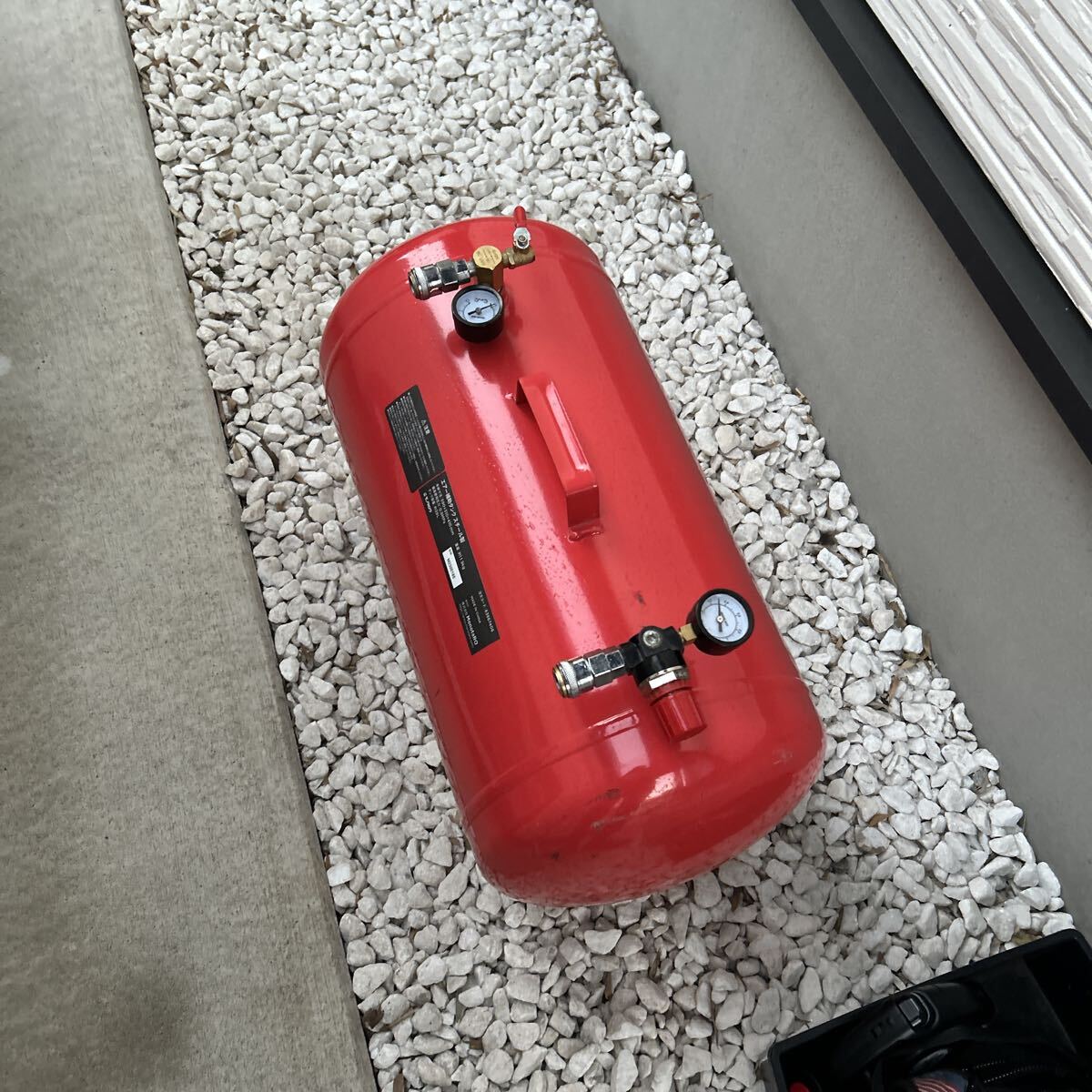 エアー補助タンク スチール製 タンク容量39L拍卖