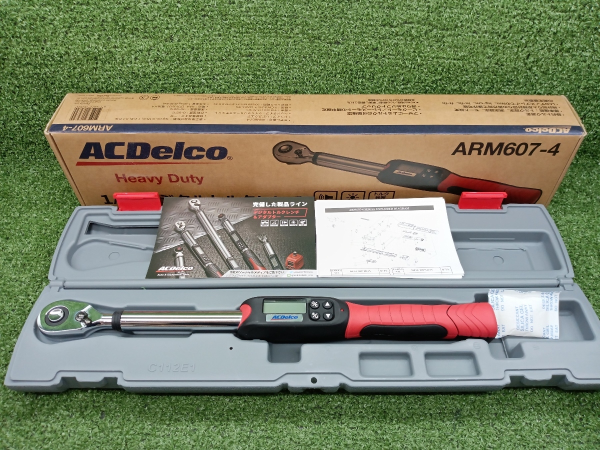 中古 美品 ACDelco 1/2 デジタルトルクレンチ 12.7mm ARM607-4拍卖