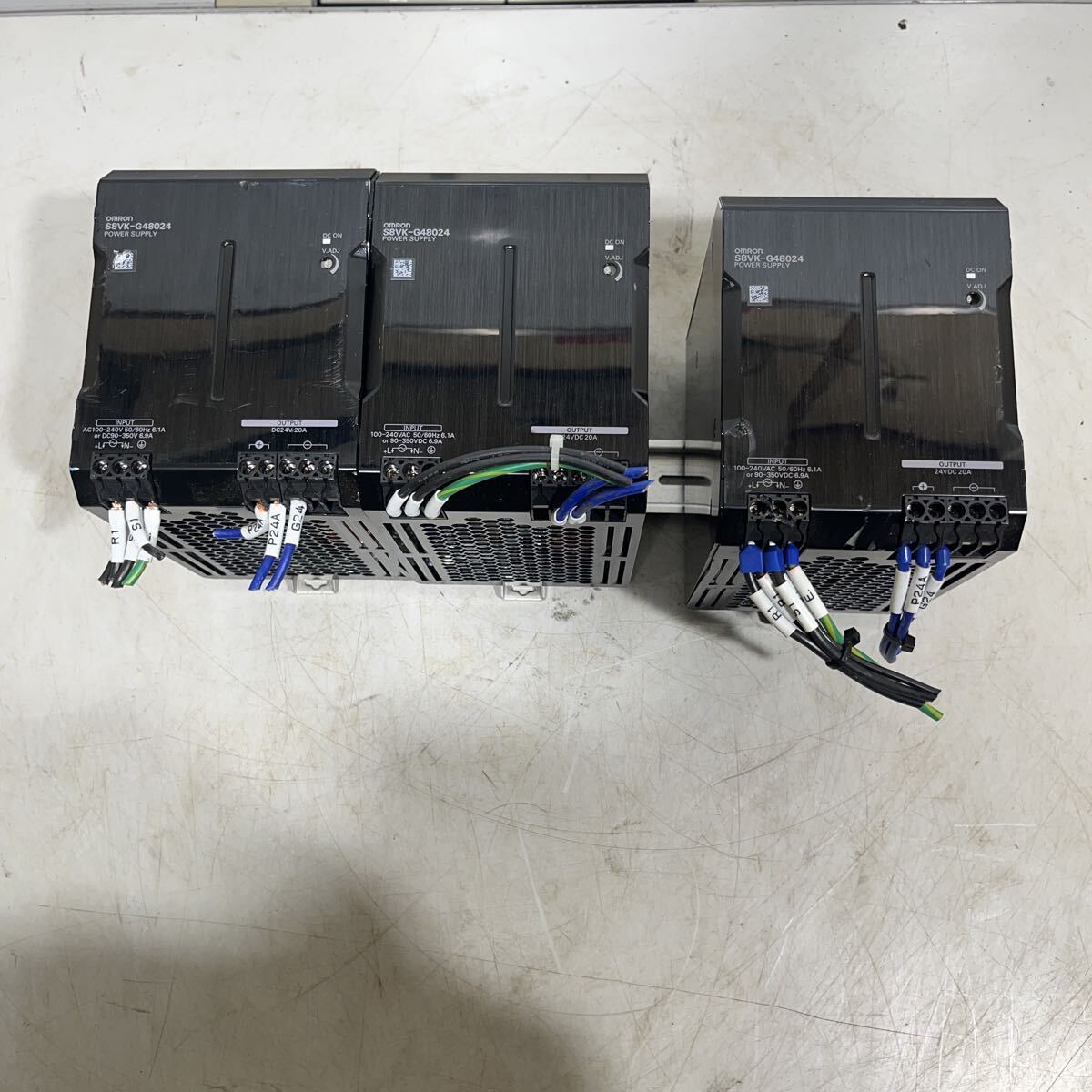 GB-5808 Omron オムロン Power Supply S8VK-G48024 3点セット拍卖