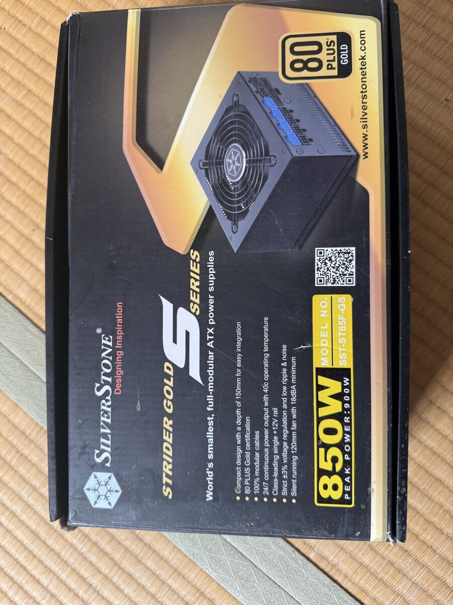 SilverStone Strider Gold S シリーズ 80PLUS GOLD認証 電源 850W ジャンク拍卖
