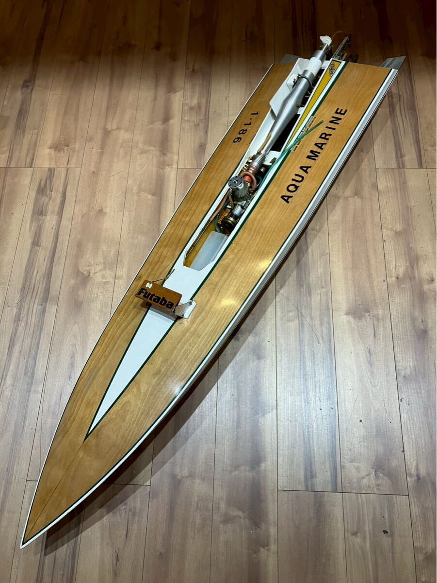 大山1616 ラジコン エンジン ボート 船舶 O.S. ENGINES FUTABA サーボ拍卖