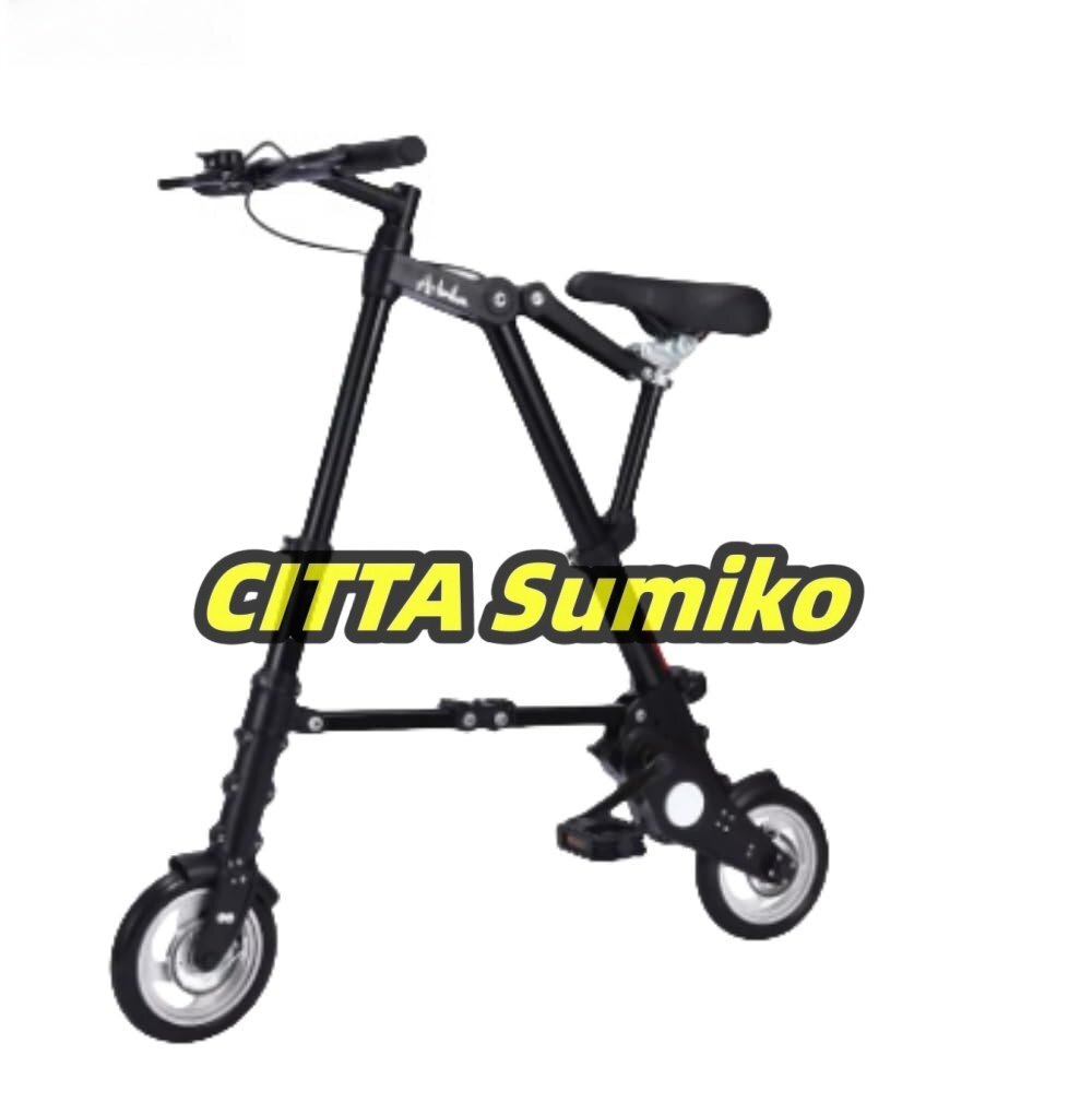 折りたたみ自転車、 大人 子供 自転車8/10インチコンパクト、超コンバクト ミニ スポーツバイク 、軽量 、 スポーツ ファッション 便利 じ拍卖