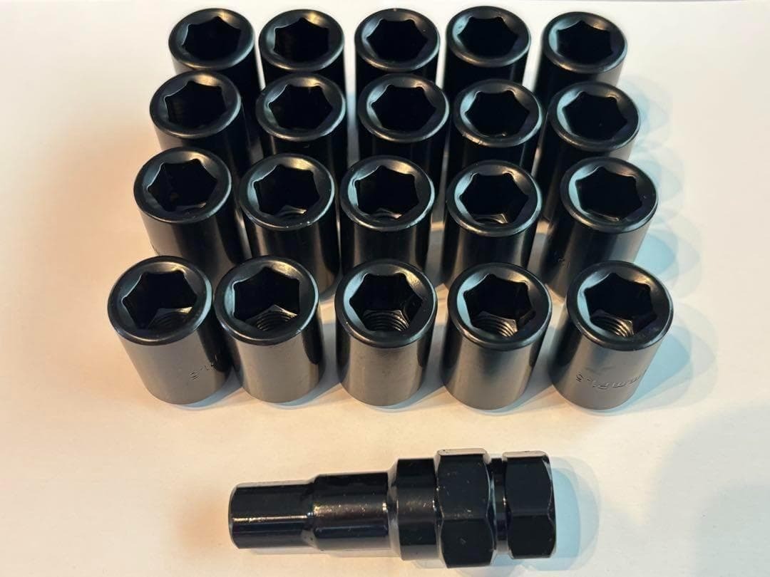 ■■■⑤在庫有すぐ発送 小径ナット 新品 黒 1.5 WORK ワーク マイスターS2R MST/M1 S2 VS-SS モデル5 モデル7 モデルT7 20個拍卖