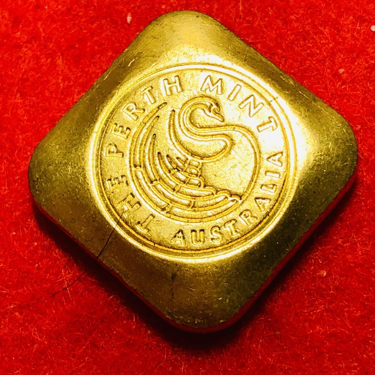 外国古銭 The Perth Mint オーストラリア 古銭 竜 蔵品 骨董品 コレクション 四角金貨 蔵品 拍卖