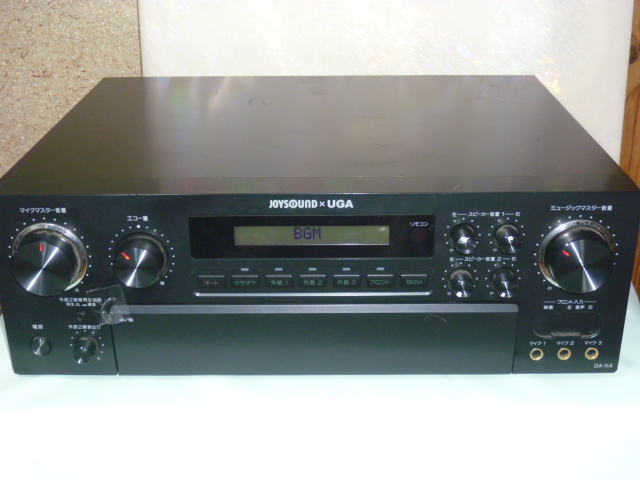 ★joysound/UGA,DA-X4アンプ,カラオケ機器/業務用,動作品,現状品★拍卖