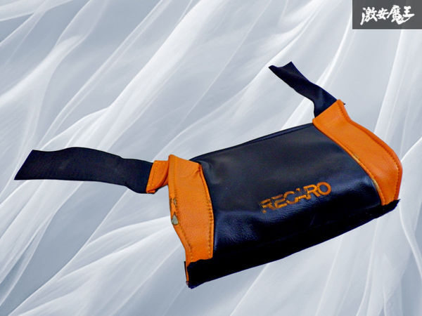 【ストア出品】 RECARO レカロ 汎用 フルバケットシート用 フルバケ用 サイドプロテクター 黒/オレンジ 即納 棚19E2拍卖