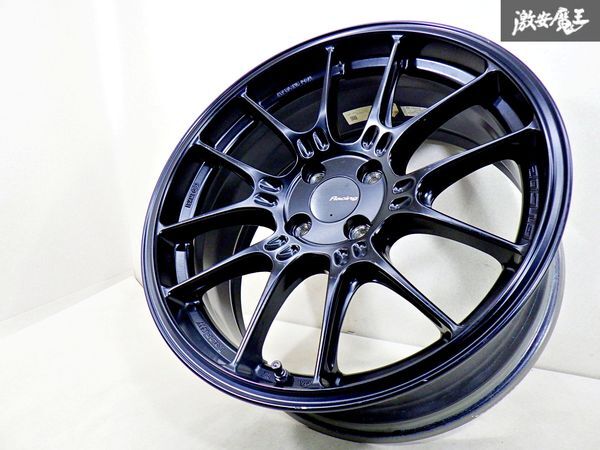 【ストア出品】ENKEI エンケイ GTC02 17インチ 7.5J +38 PCD 100 4穴 4H ホイール単体 1本 黒 マットブラック系 ロードスター 即納 棚45B拍卖