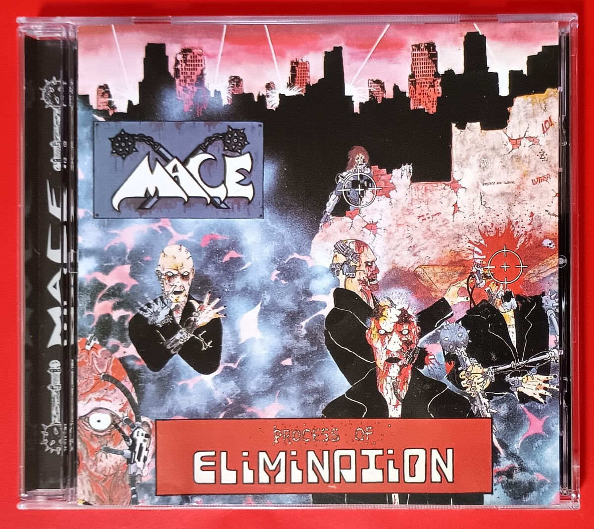 USパンク・スラッシュ MACE-DOUBLE ALBUM CD PROCESS OF ELIMINATION THE EVIL IN GOOD 2 CLASSICS ON ONE CD! BLACK COBRA 拍卖