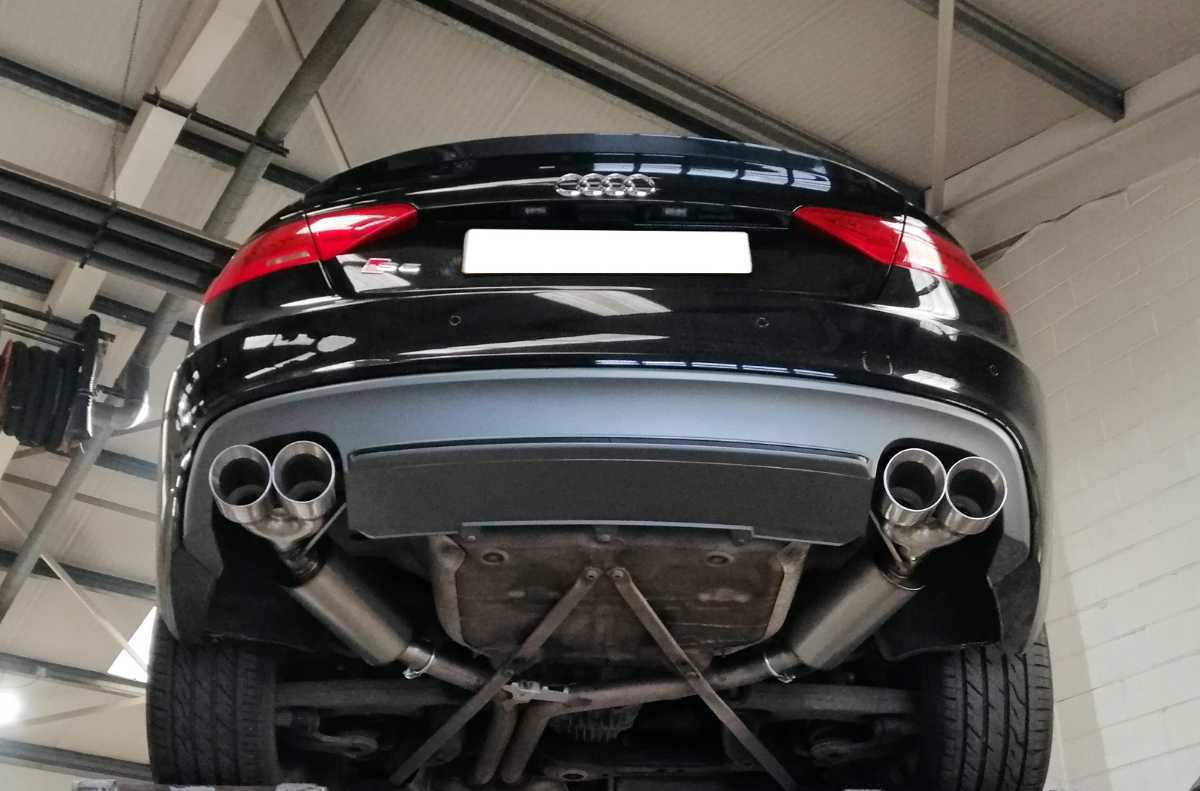 AUDI S5 B8 B8.5 3.0 V6 エギゾーストマフラー拍卖