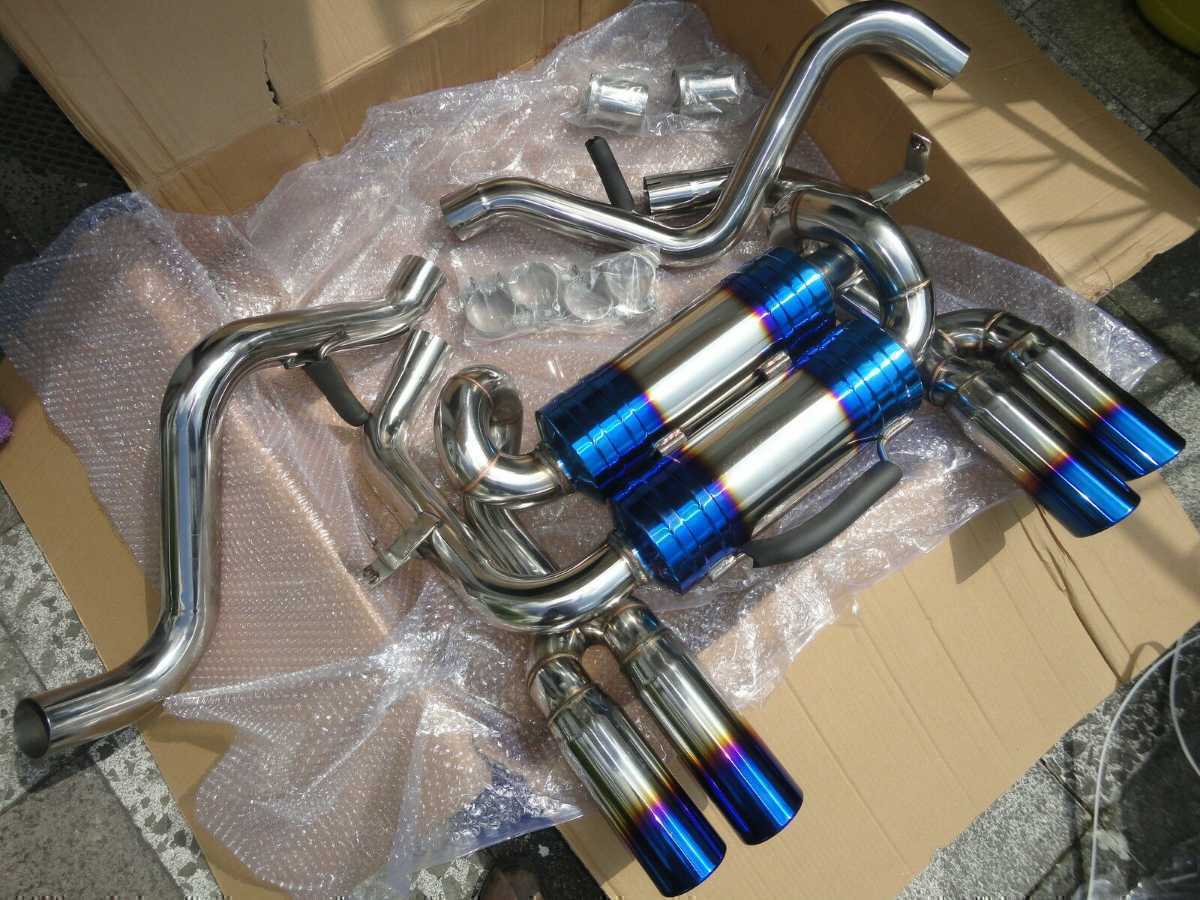 BMW M3 E90 E92 E93 スポーツブルークワッドエギゾーストマフラー拍卖