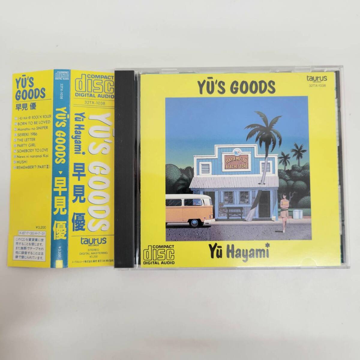 ⑩ 【税表記なし】 早見優 / YU'S GOODS / CD | YOU HAYAMI / ユウズ・グッズ | ポップ / J-POP / 32TX-1038拍卖