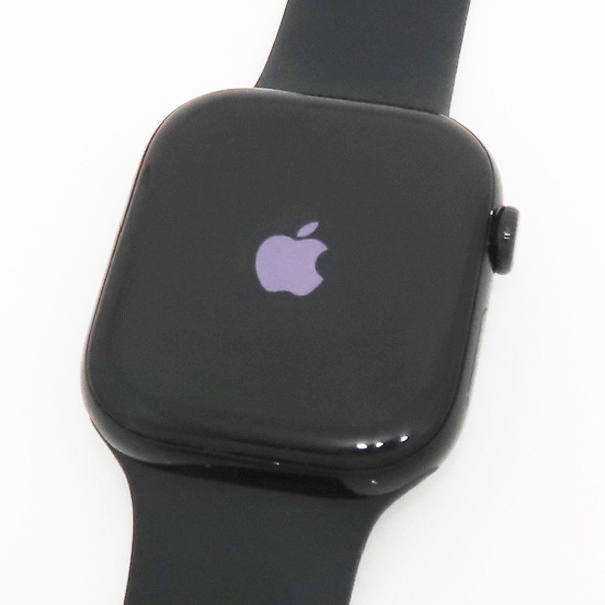 ◇Apple Watch Series10 46mm GPS ジェットブラックアルミニウムケース/ブラックスポーツバンド MWWQ3J/A アップルウォッチ拍卖