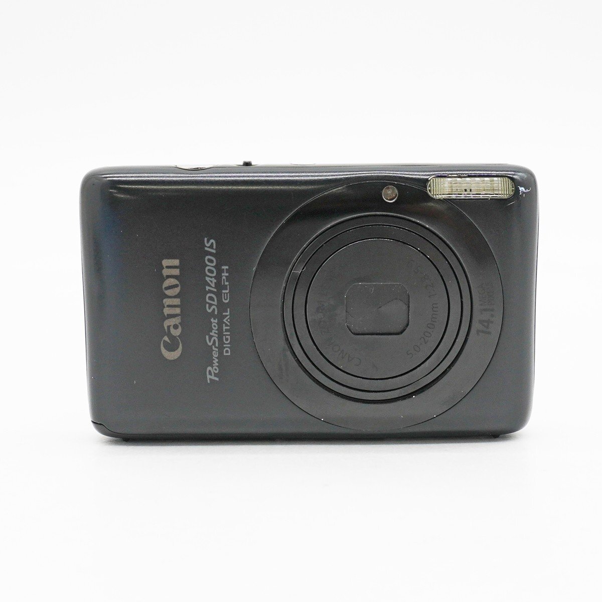 ◇ジャンク【Canon キヤノン】PowerShot SD1400IS DIGITAL PC1472 コンパクトデジタルカメラ ブラック拍卖