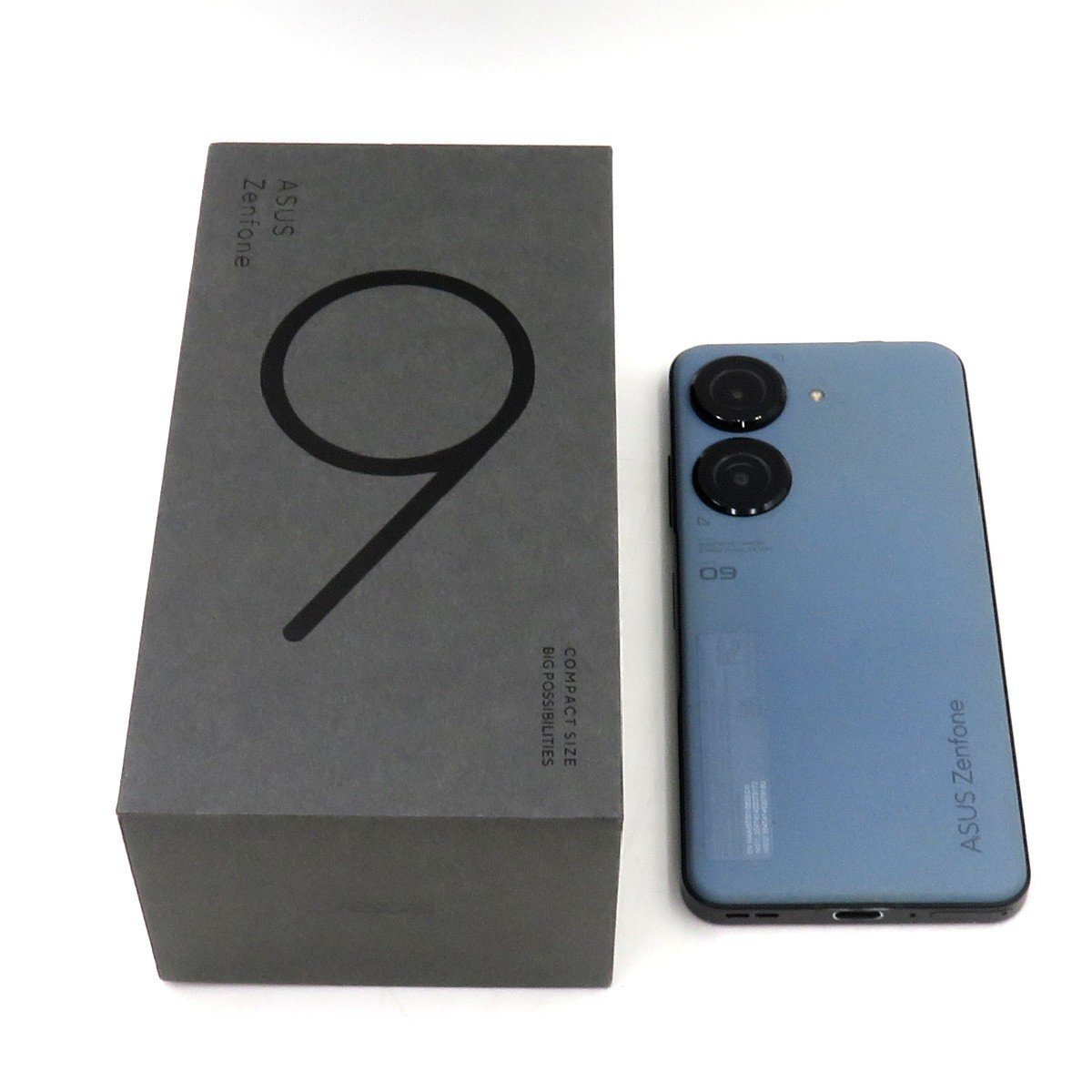 ◇【ASUS】ZenFone 9 128GB 国内版SIMフリー ZF9-BL8S128 スマートフォン スターリーブルー拍卖