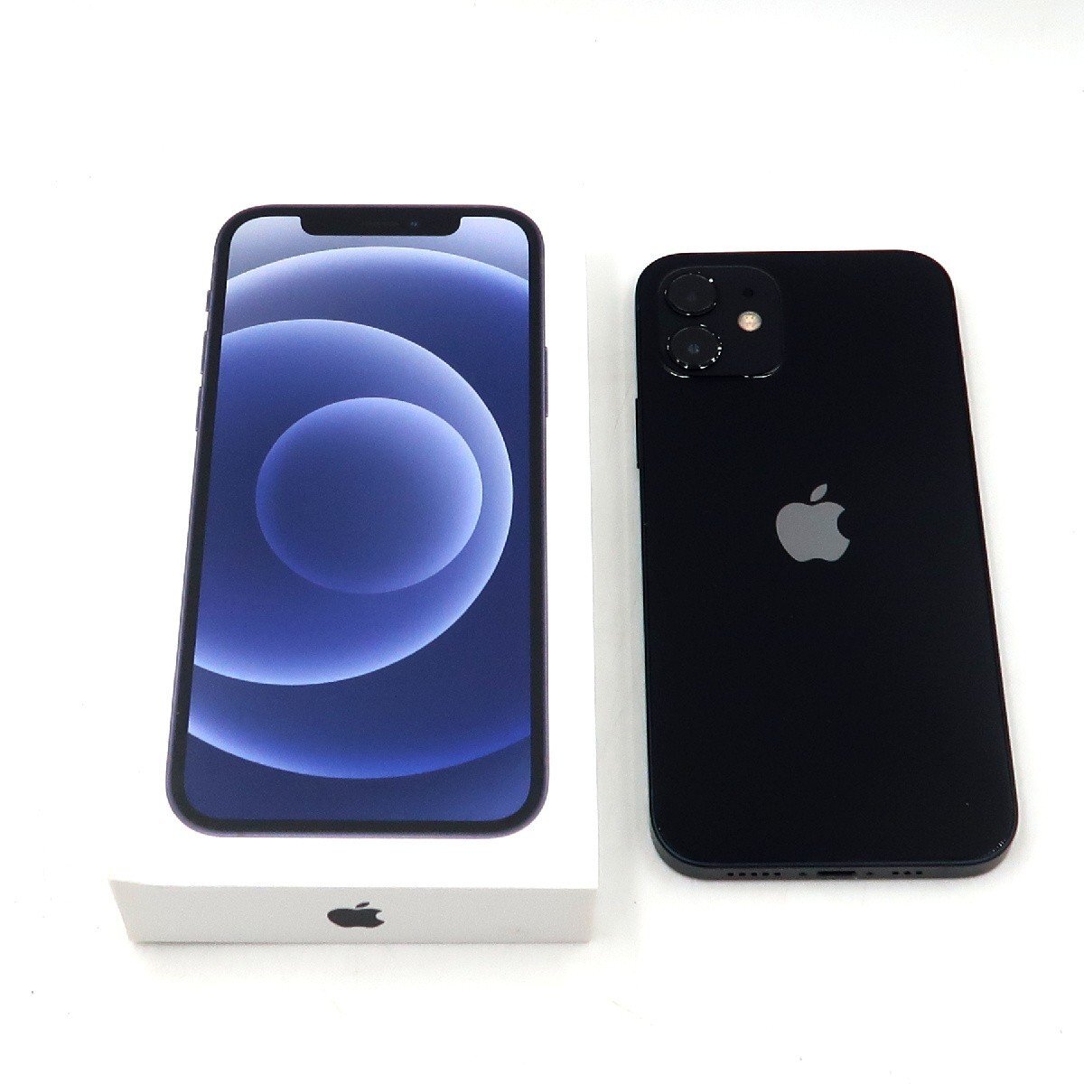 ◇ジャンク【楽天モバイル/Apple】iPhone 12 64GB SIMフリー MGHN3J/A スマートフォン ブラック拍卖