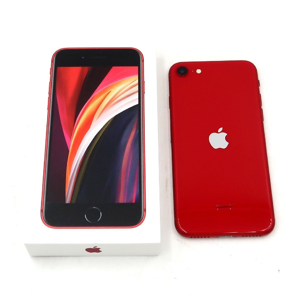 ◇ジャンク【docomo/Apple】iPhone SE 第2世代 64GB SIMロック解除済 MHGR3J/A スマートフォン プロダクトレッド拍卖