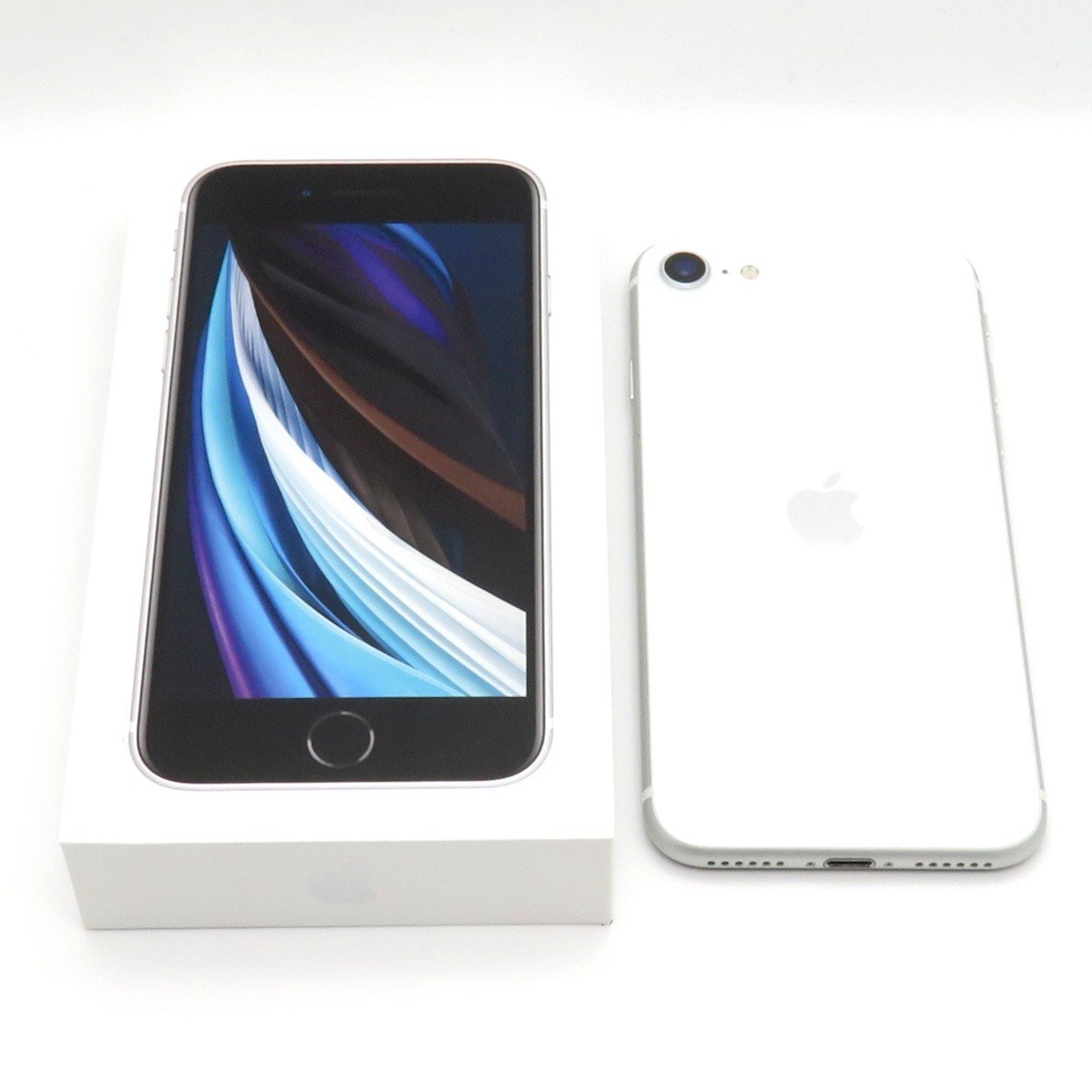 ◇【SoftBank/Apple】iPhone SE 第2世代 128GB SIMロック解除済 MHGU3J/A スマートフォン ホワイト拍卖