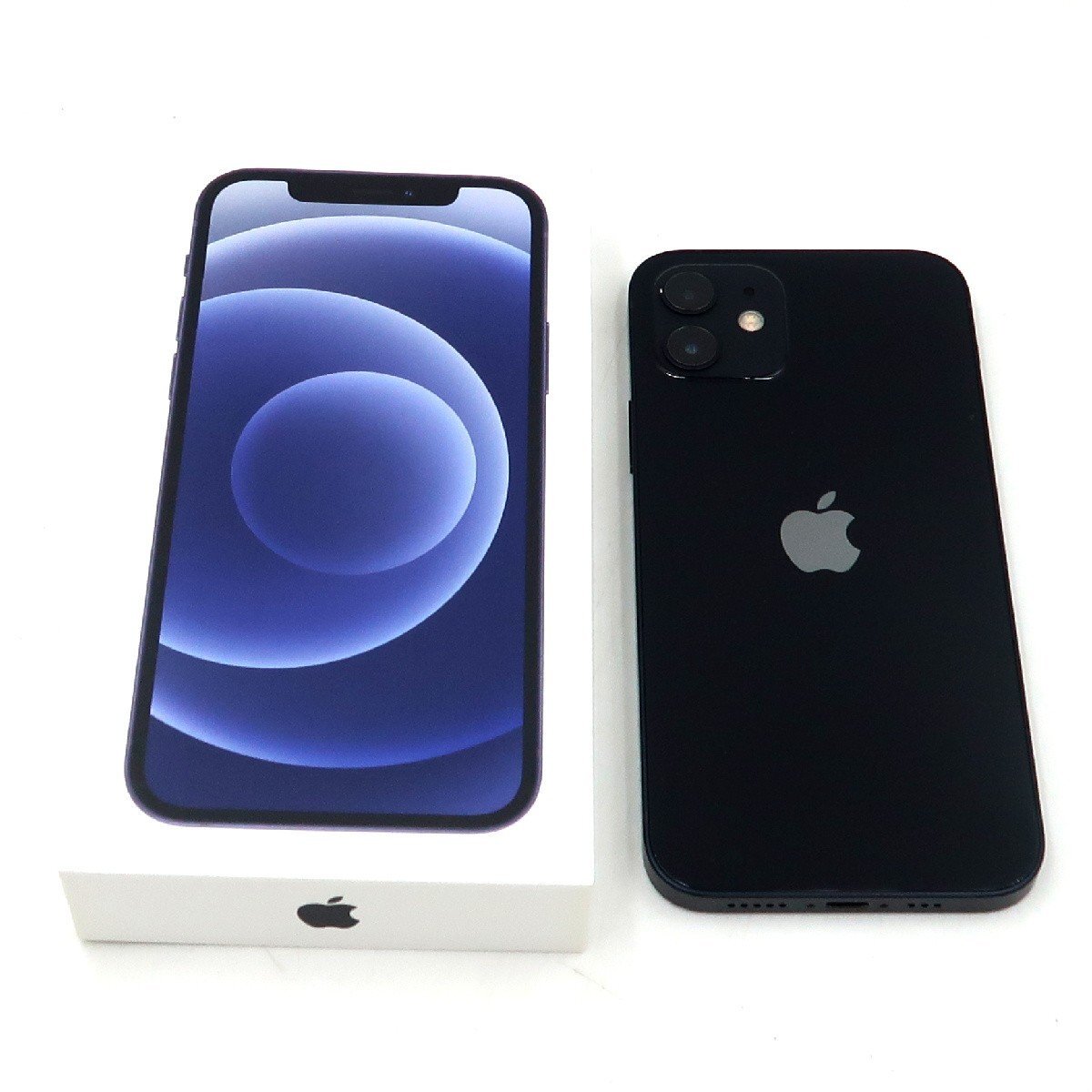 ◇【SoftBank/Apple】iPhone 12 64GB SIMロック解除済 MGHN3J/A スマートフォン ブラック拍卖