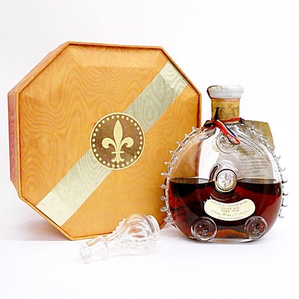 REMY MARTIN レミーマルタン ルイ13世 ベリーオールド バカラボトル 700ml 43% 箱・替栓付き 訳有り〈O2676〉拍卖