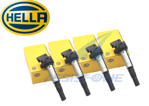 BMW MINI イグニッションコイル R56 R57 R59 R60 R55 R58 R61 ミニ ミニクーパー HELLA製 12137575010 ダイレクトコイル 4本拍卖