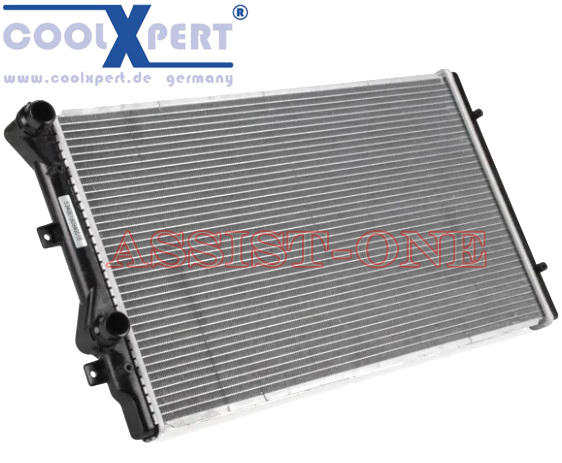 COOLXPERT製 VW ゴルフ5 1K / ゴルフ6 1K / ジェッタ3 1K / パサート 36 B7 3C / シロッコ 137 / ラジエター ラジエーター 1K0121253AA拍卖