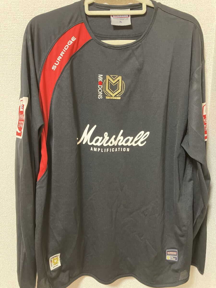 MK Dons F.C.(Milton Keynes Dons) 2006-07 AWAY 長袖 ハーディング ユニフォーム拍卖