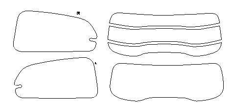 スマートフォーフォー H27.10~高品質断熱カット済みカーフィルム(リンテックプレミアムシリーズスモーク シルフィード)拍卖