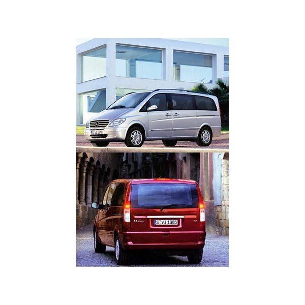 ベンツ ビアノ高品質断熱カット済みカーフィルム(プレミアムシリーズ・シルフィード)639811拍卖