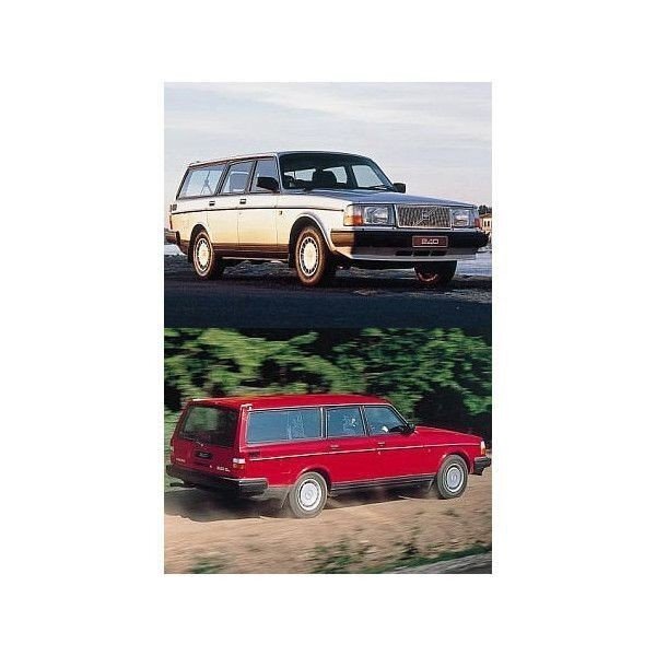 ボルボ 240GL高品質、高透明、断熱カット済みカーフィルム(スモーク)AB230WH1.10~4.10拍卖