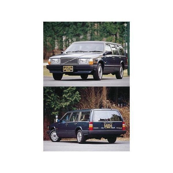 ボルボ 740 エステート 〔前期型〕高品質、高透明、断熱カット済みカーフィルム(スモーク)7B200W・7B230W・7B234WH1.10~3.10拍卖