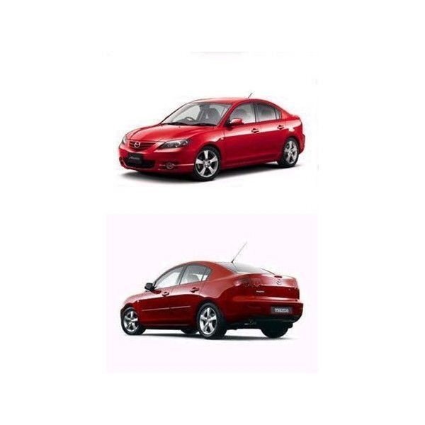 アクセラセダン高品質断熱カット済フィルム(ウィンコスプレミアムシリーズ超断熱)H15.10~拍卖