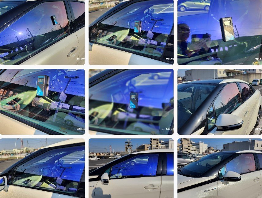 イスト NCP60系 H14/5~フロント両サイドAR88(GR) グロウローズ車種、型式別カット済みカーフィルム拍卖