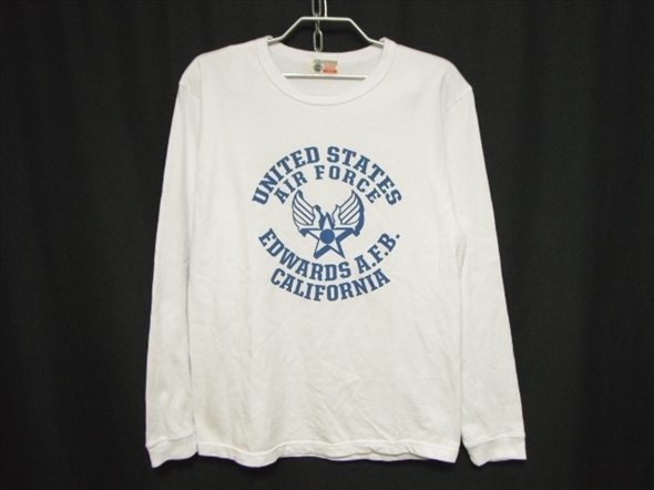 【N10】送料無料★美中古品★Buzz Rickson's バズリクソンズ 長袖Tシャツ Lサイズ USA製 USAF 東洋エンタープライズ アメカジ ミリタリー拍卖