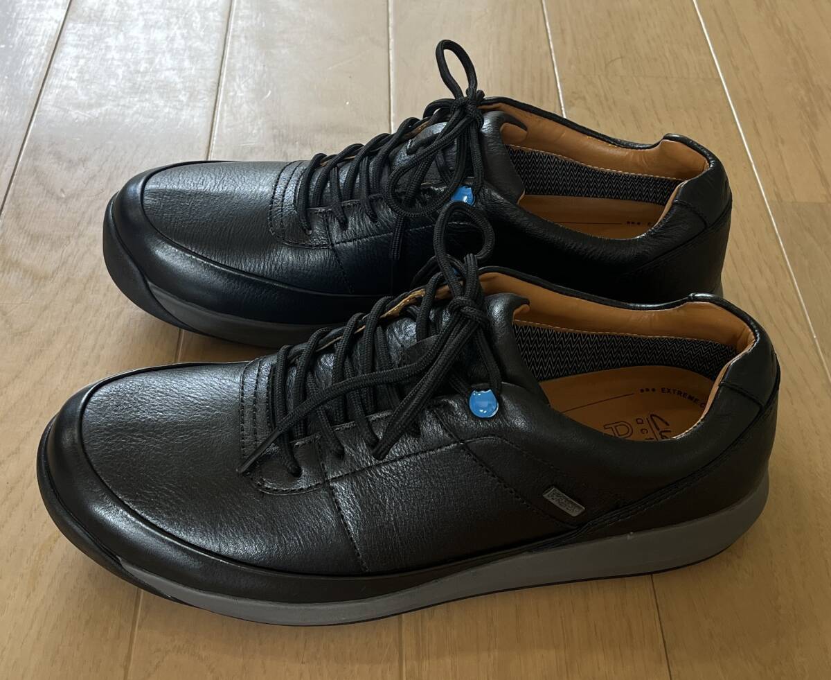 新品6281 Clarks(クラークス) 本革Gore-tex 防水ウオーキングシューズ エアクッションソール EU42 26.0cm拍卖