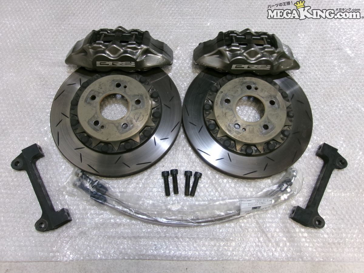 CT9A ランサーエボリューション8 ランエボ8 PRS プレジャーレーシングサービス キャリパー 4POT ローター ガンメタ系 左右 / 2S11-028拍卖
