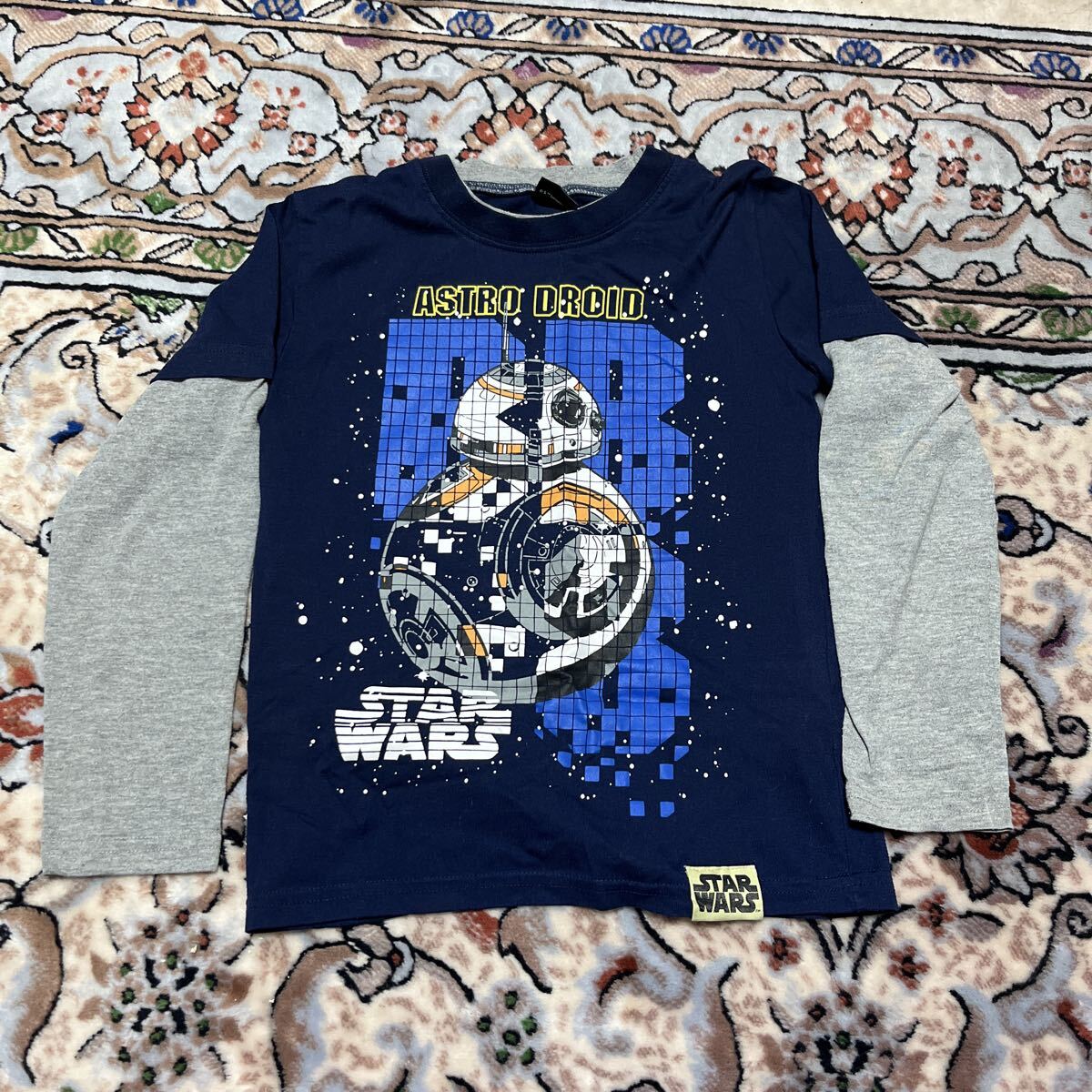 キッズ 140cm 長ティ スターウォーズ拍卖