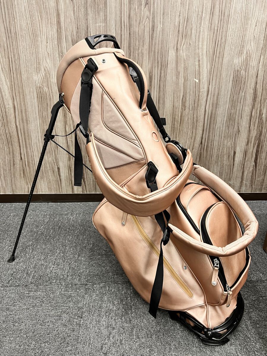 VESSEL ベゼルゴルフ 7530218 LITE Stand Bag スタンドバッグ ダブルストラップ ローズゴールド拍卖